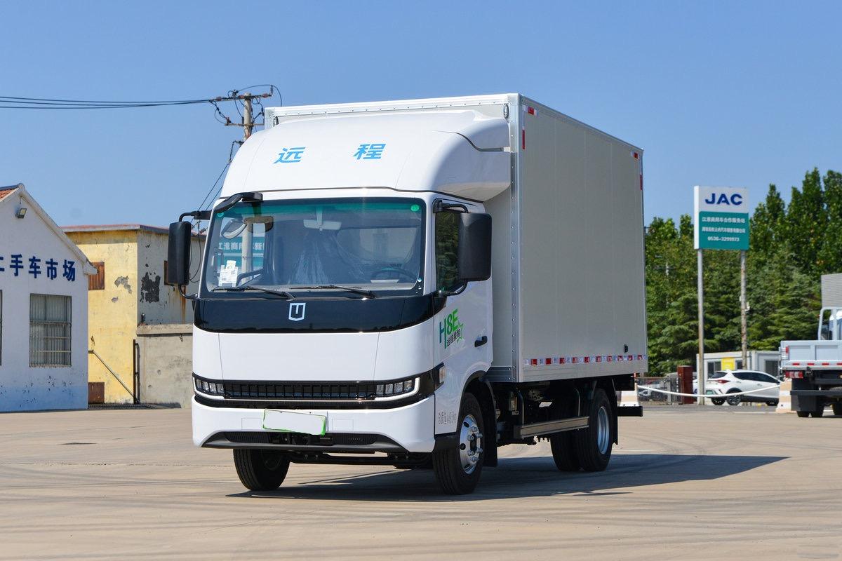 Farizon H8E 2026 Zhiyun · 81 kWh Box Truck — supplied exterior photograph