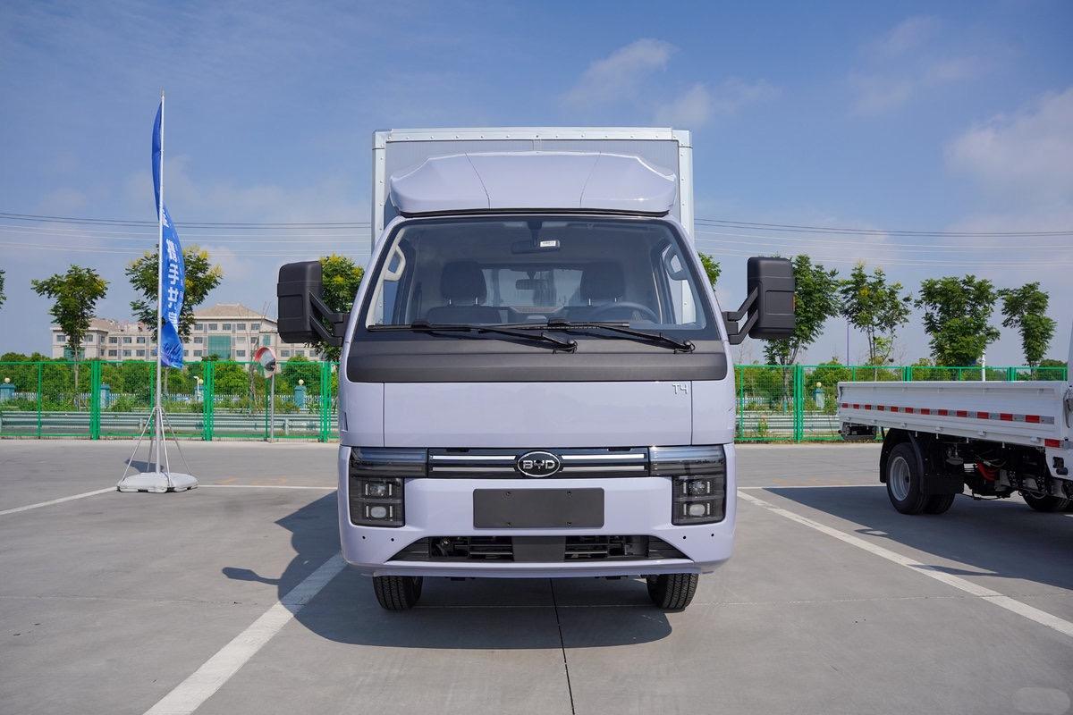 BYD T4 Technology · 82 kWh Dropside — supplied front view photograph